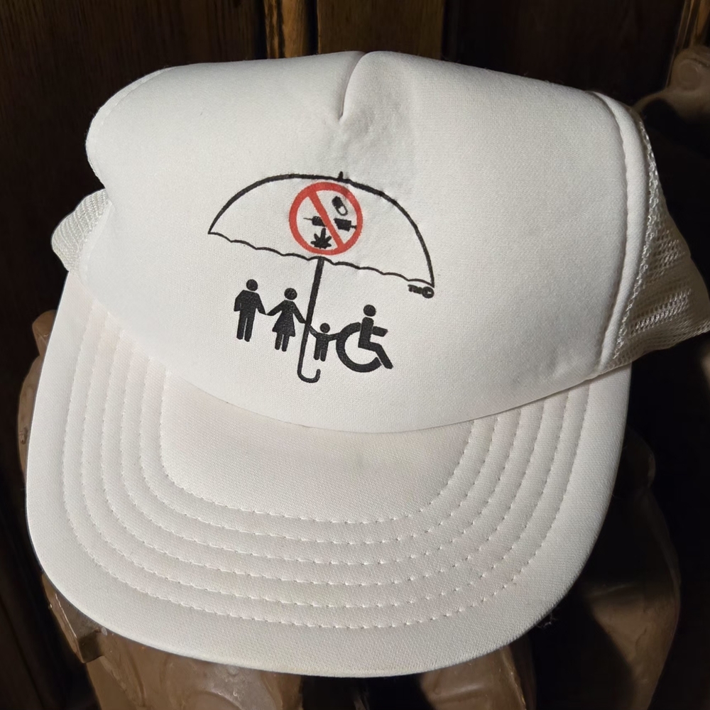 VTG 80s Anti Drug Trucker Hat